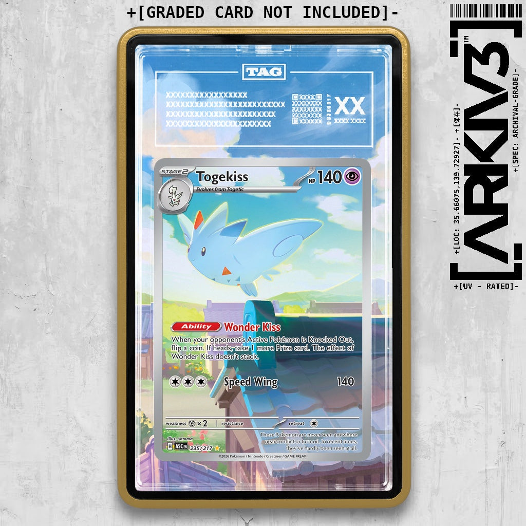 ARKIV3 TAG graded front - Gold