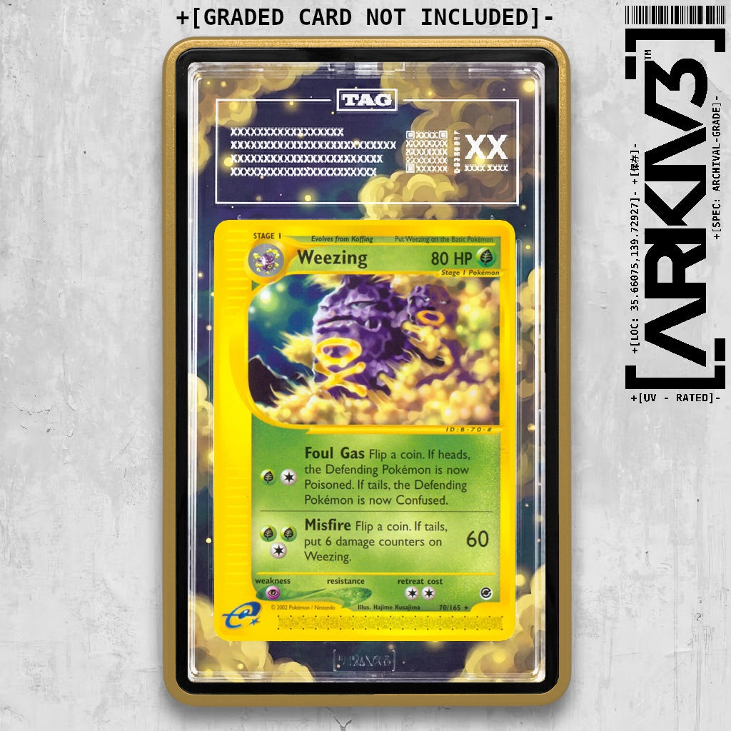ARKIV3 TAG graded front - Gold