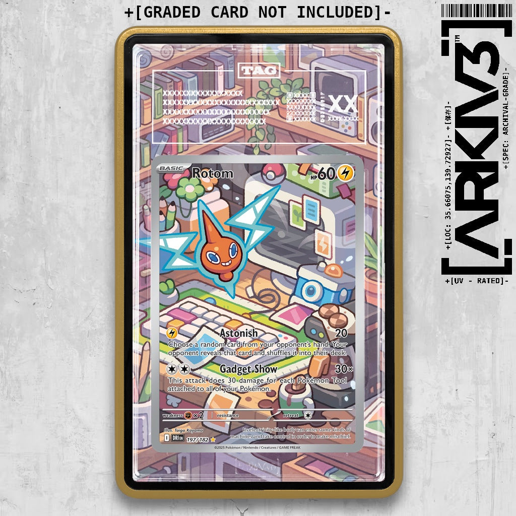 ARKIV3 TAG graded front - Gold