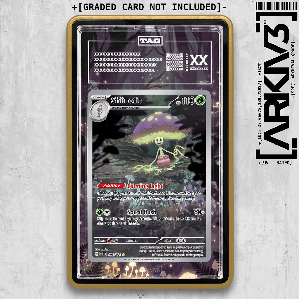 ARKIV3 TAG graded front - Gold