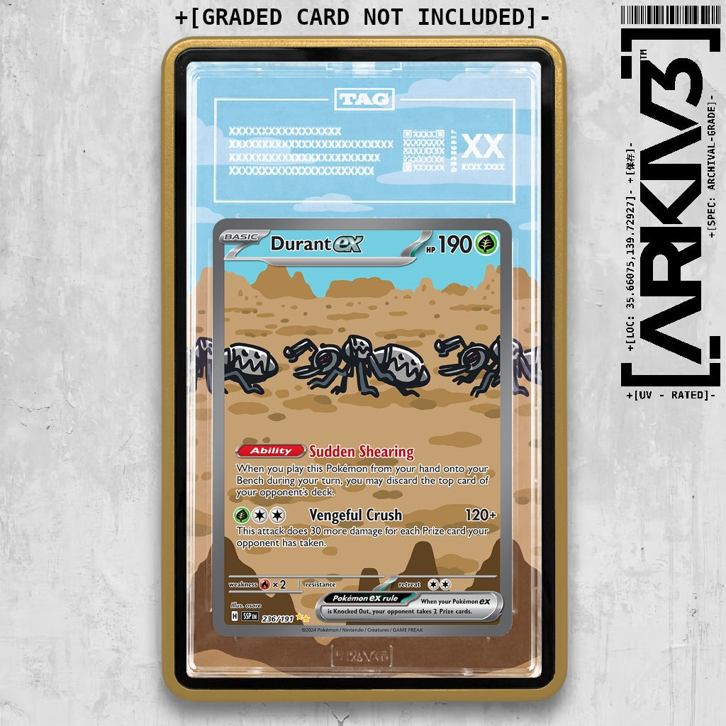 ARKIV3 TAG graded front - Gold