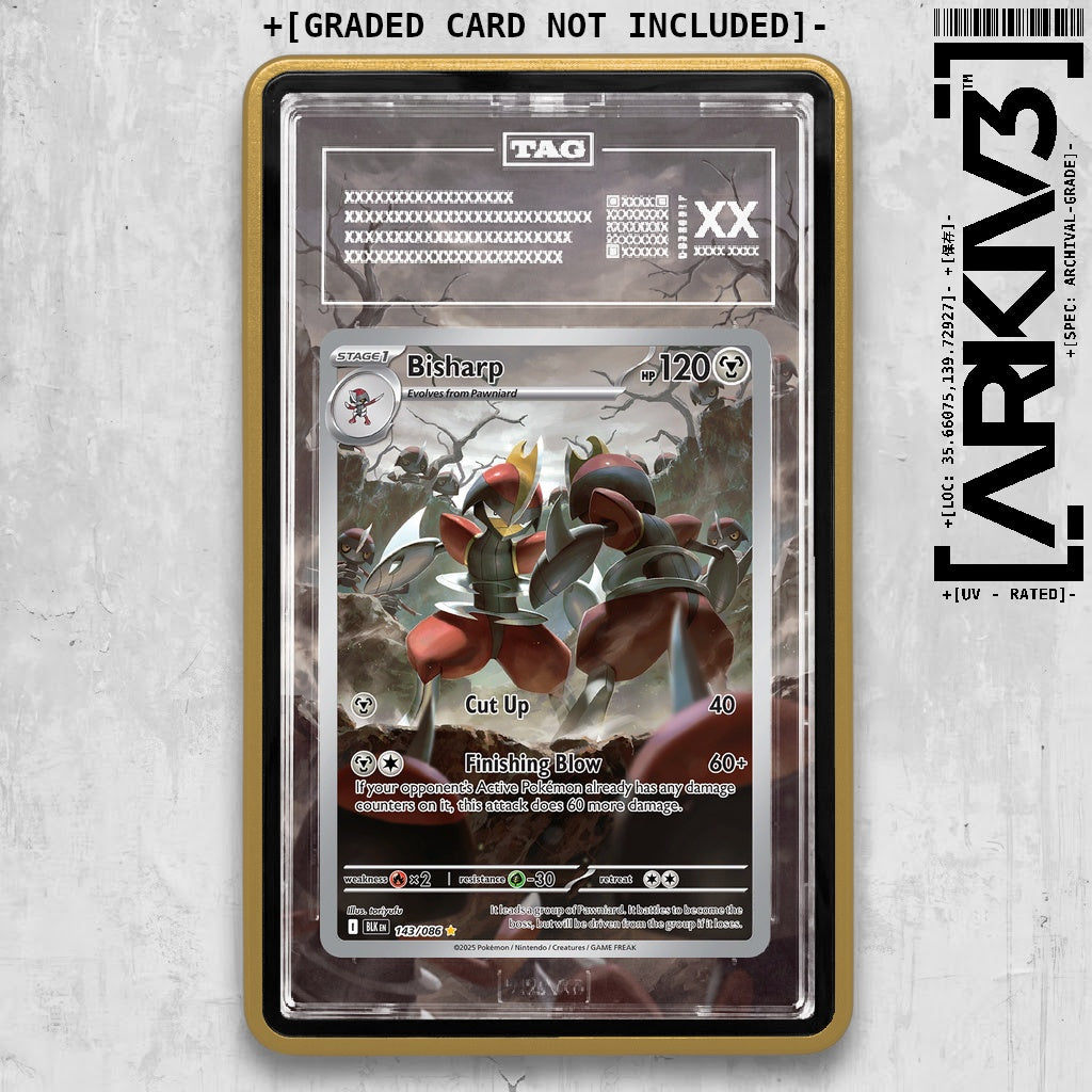 ARKIV3 TAG graded front - Gold