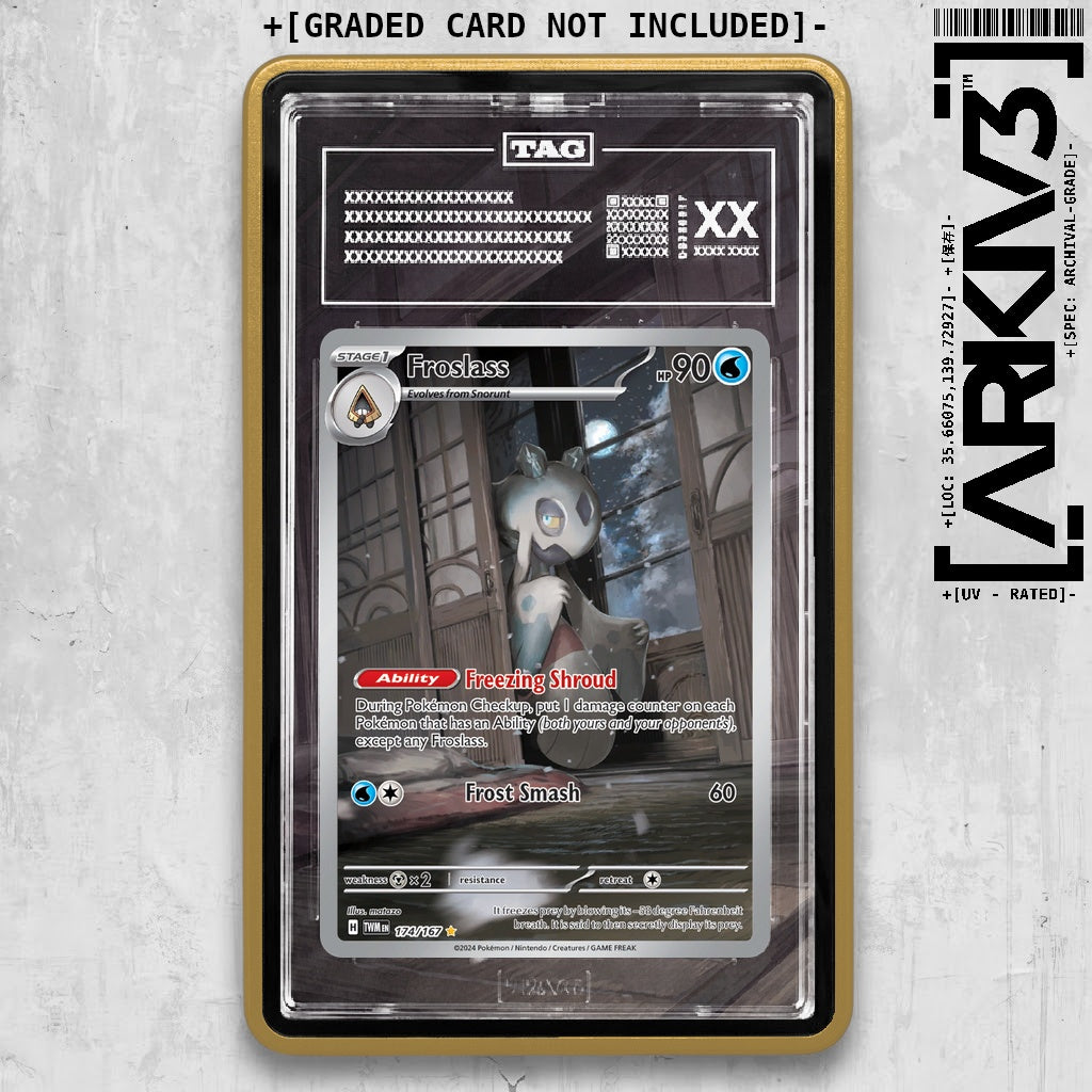 ARKIV3 TAG graded front - Gold