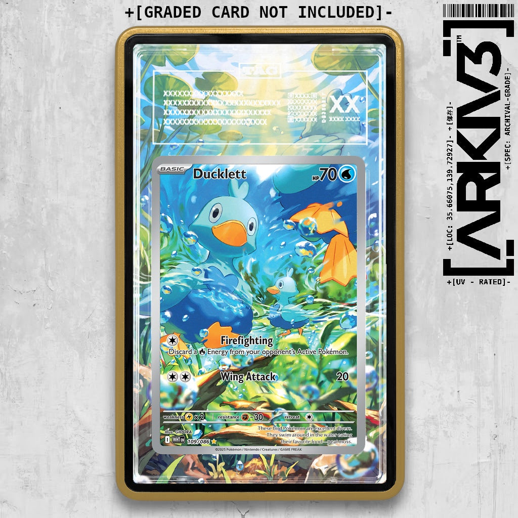ARKIV3 TAG graded front - Gold
