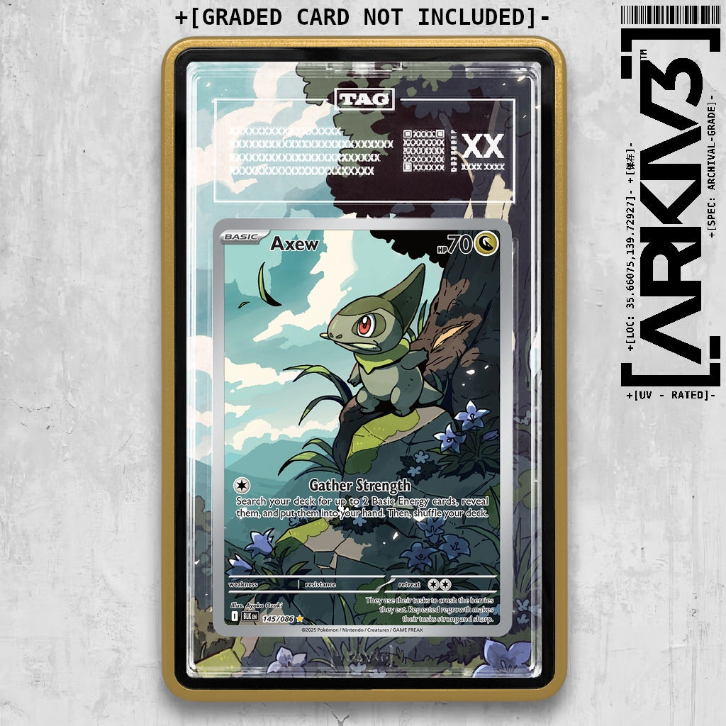ARKIV3 TAG graded front - Gold