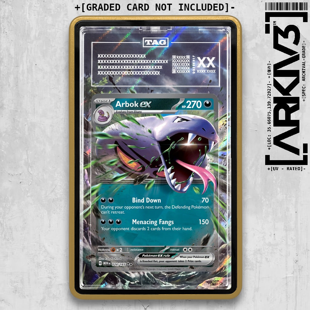 ARKIV3 TAG graded front - Gold