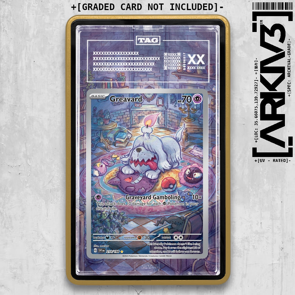 ARKIV3 TAG graded front - Gold