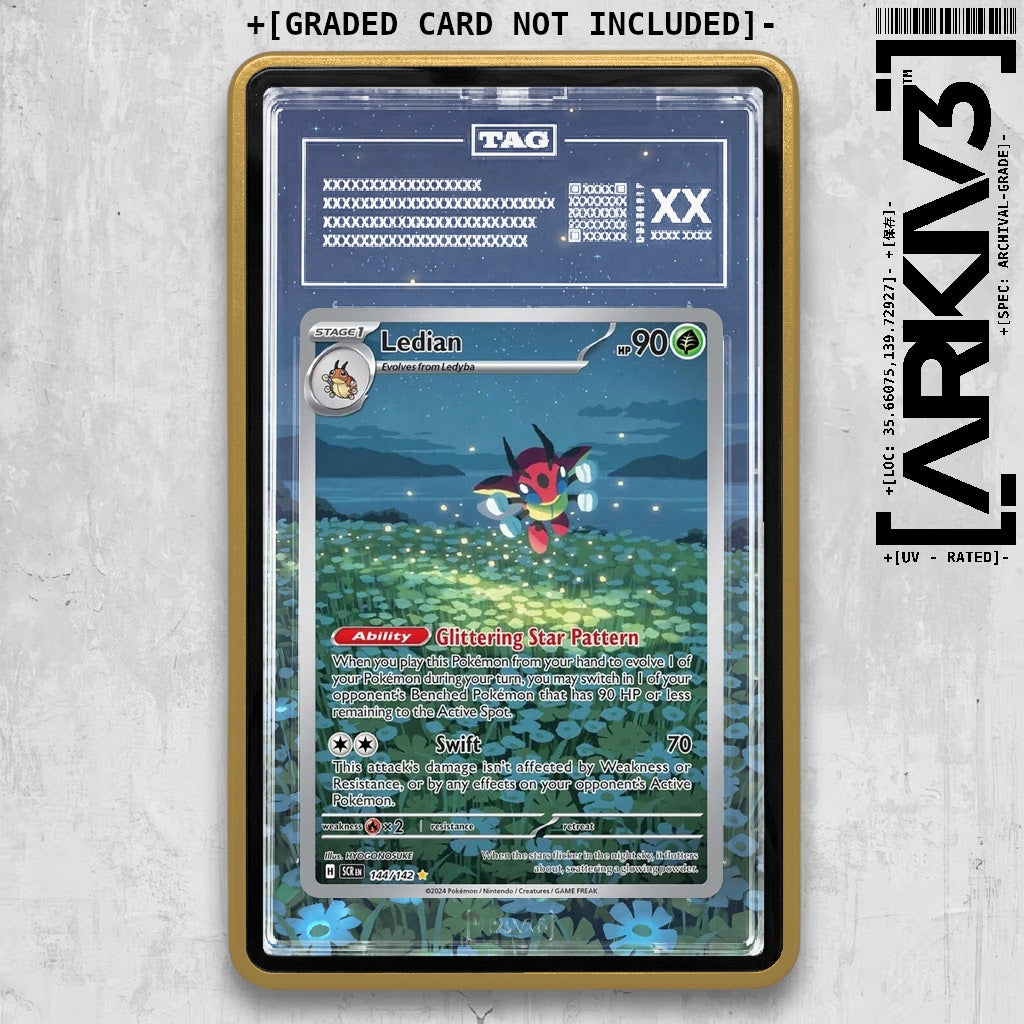ARKIV3 TAG graded front - Gold