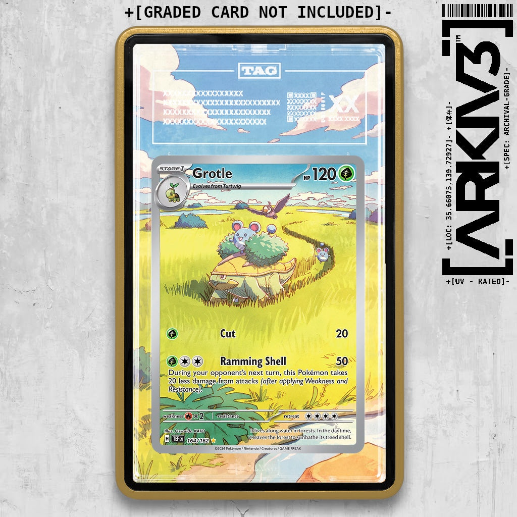 ARKIV3 TAG graded front - Gold