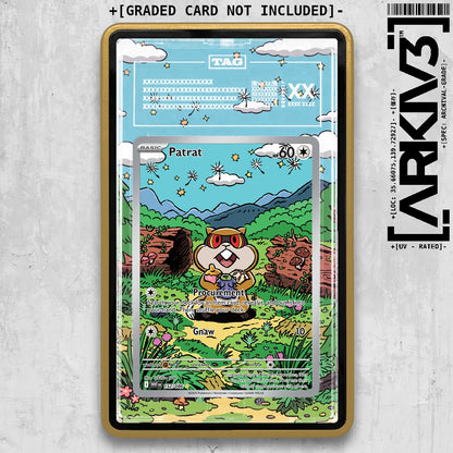 ARKIV3 TAG graded front - Gold