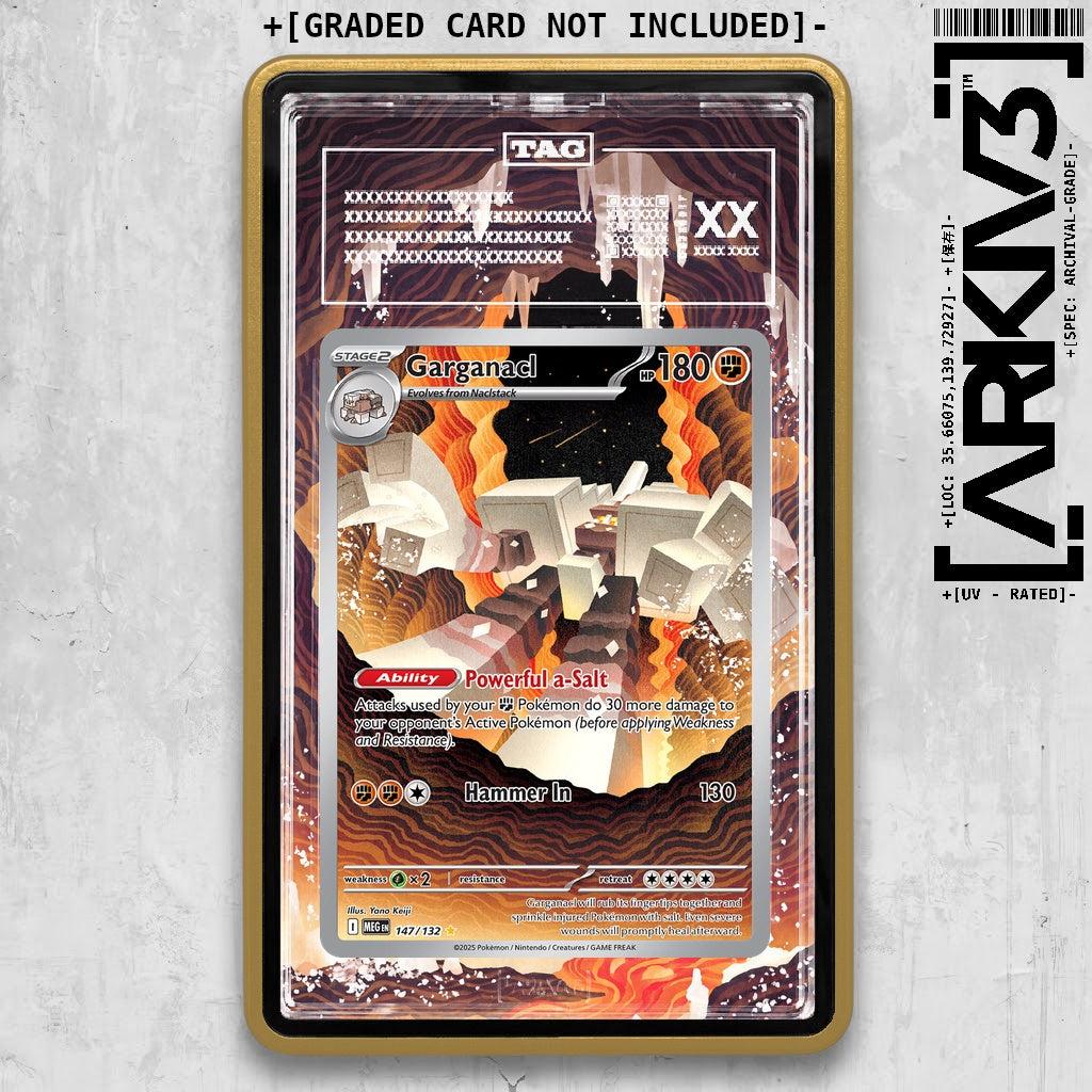 ARKIV3 TAG graded front - Gold
