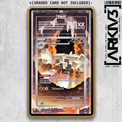 ARKIV3 TAG graded front - Gold