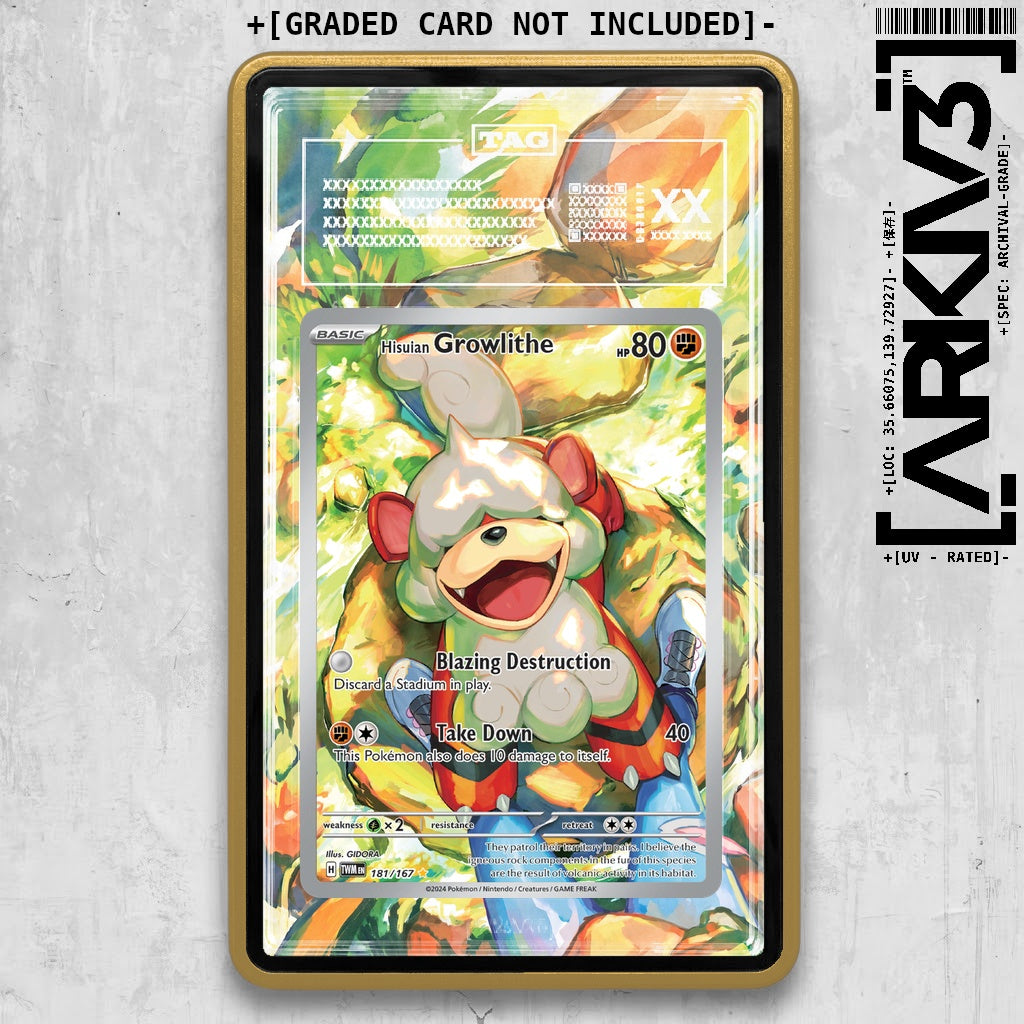 ARKIV3 TAG graded front - Gold