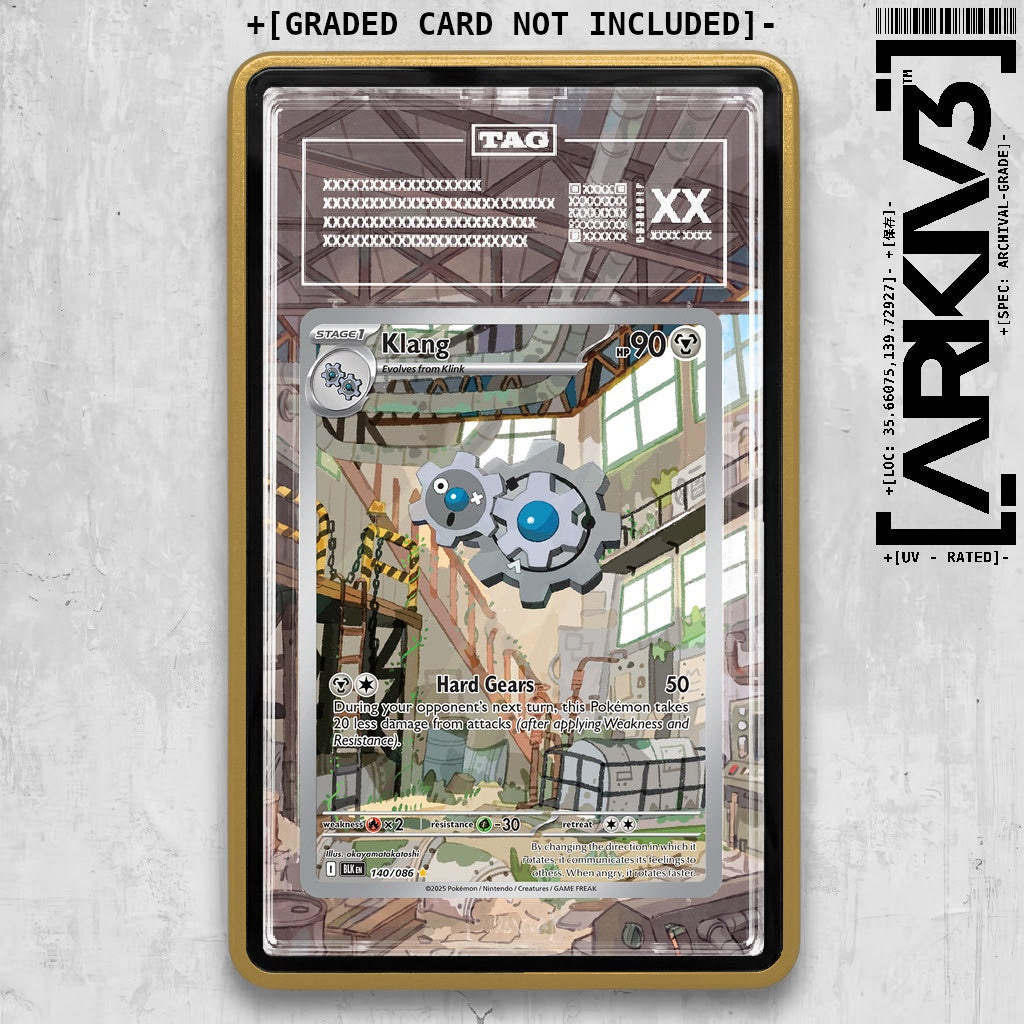 ARKIV3 TAG graded front - Gold