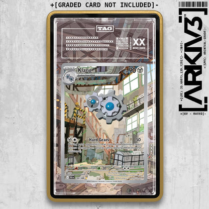 ARKIV3 TAG graded front - Gold