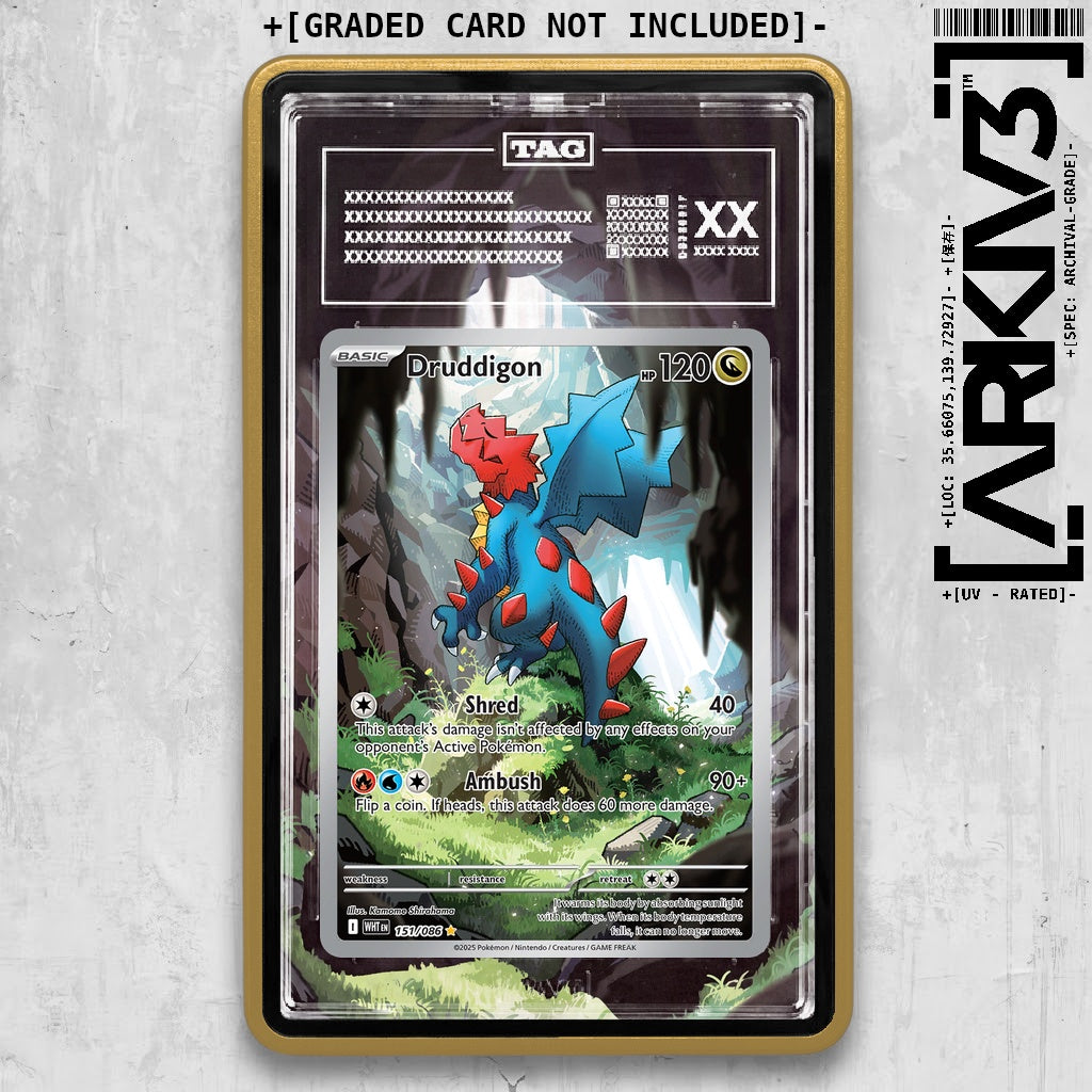 ARKIV3 TAG graded front - Gold