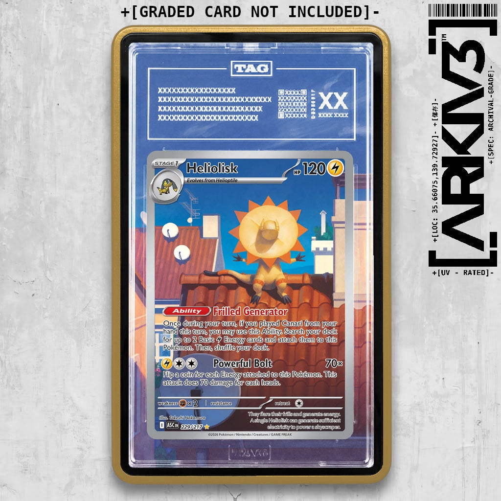 ARKIV3 TAG graded front - Gold