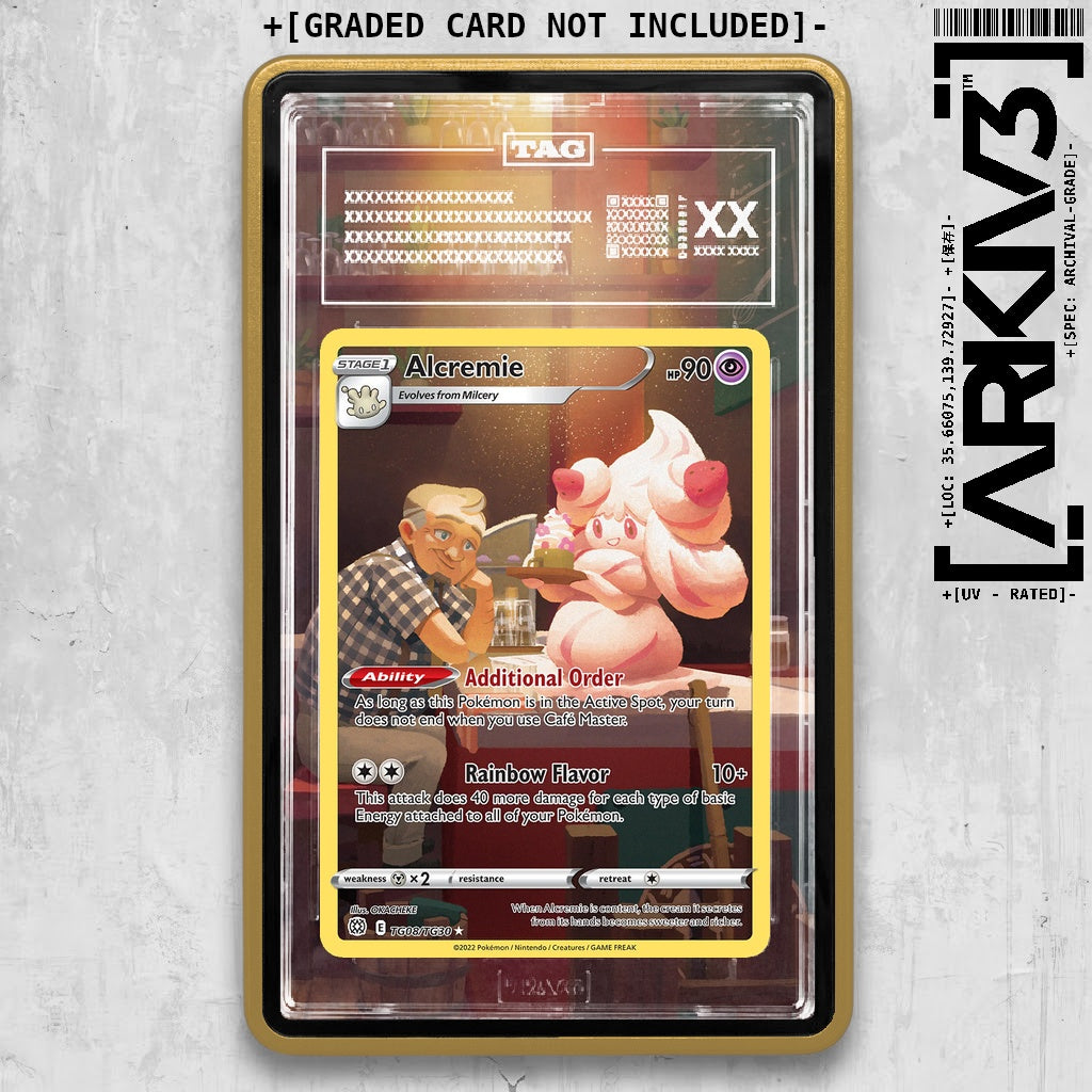 ARKIV3 TAG graded front - Gold