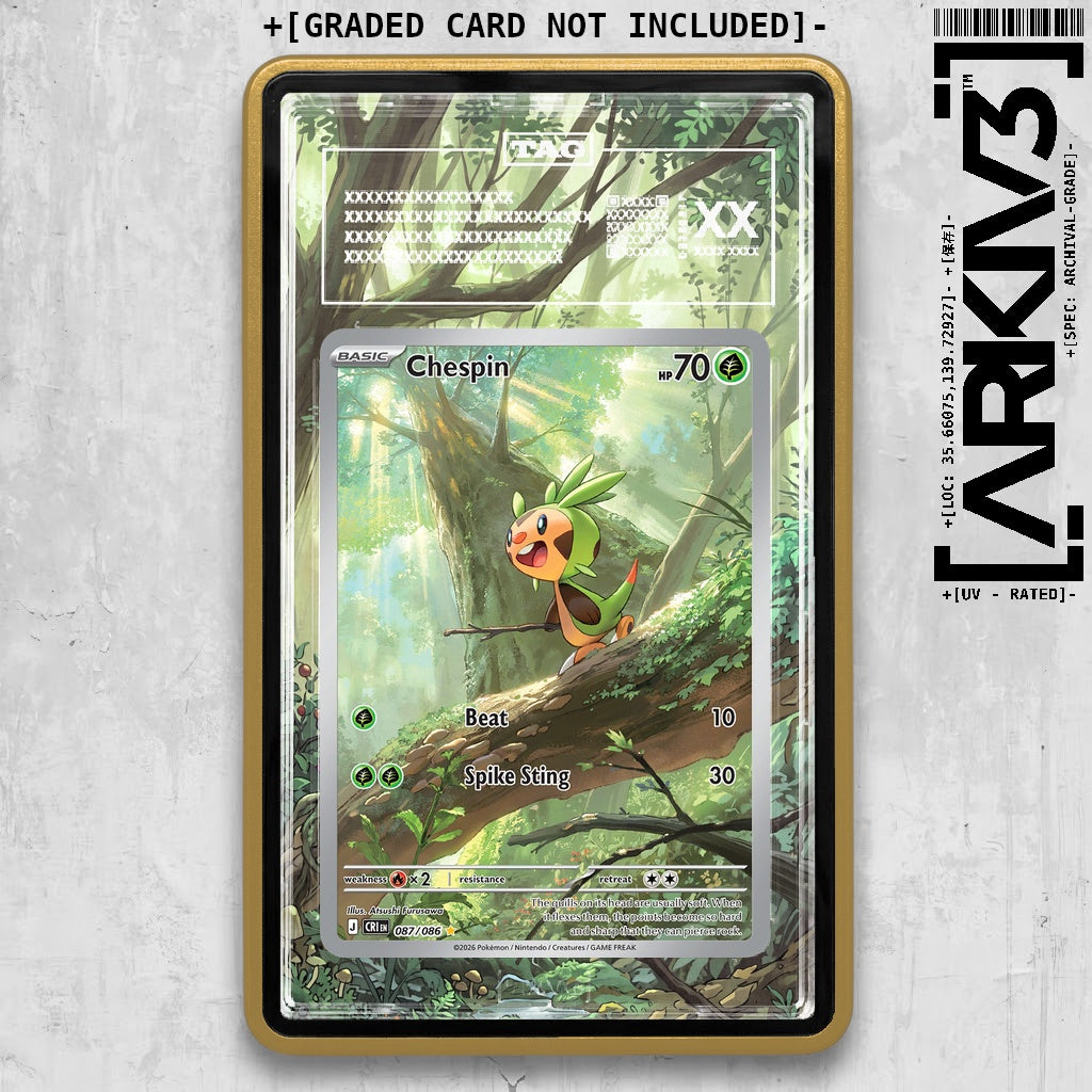ARKIV3 TAG graded front - Gold