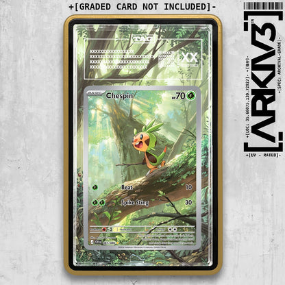ARKIV3 TAG graded front - Gold