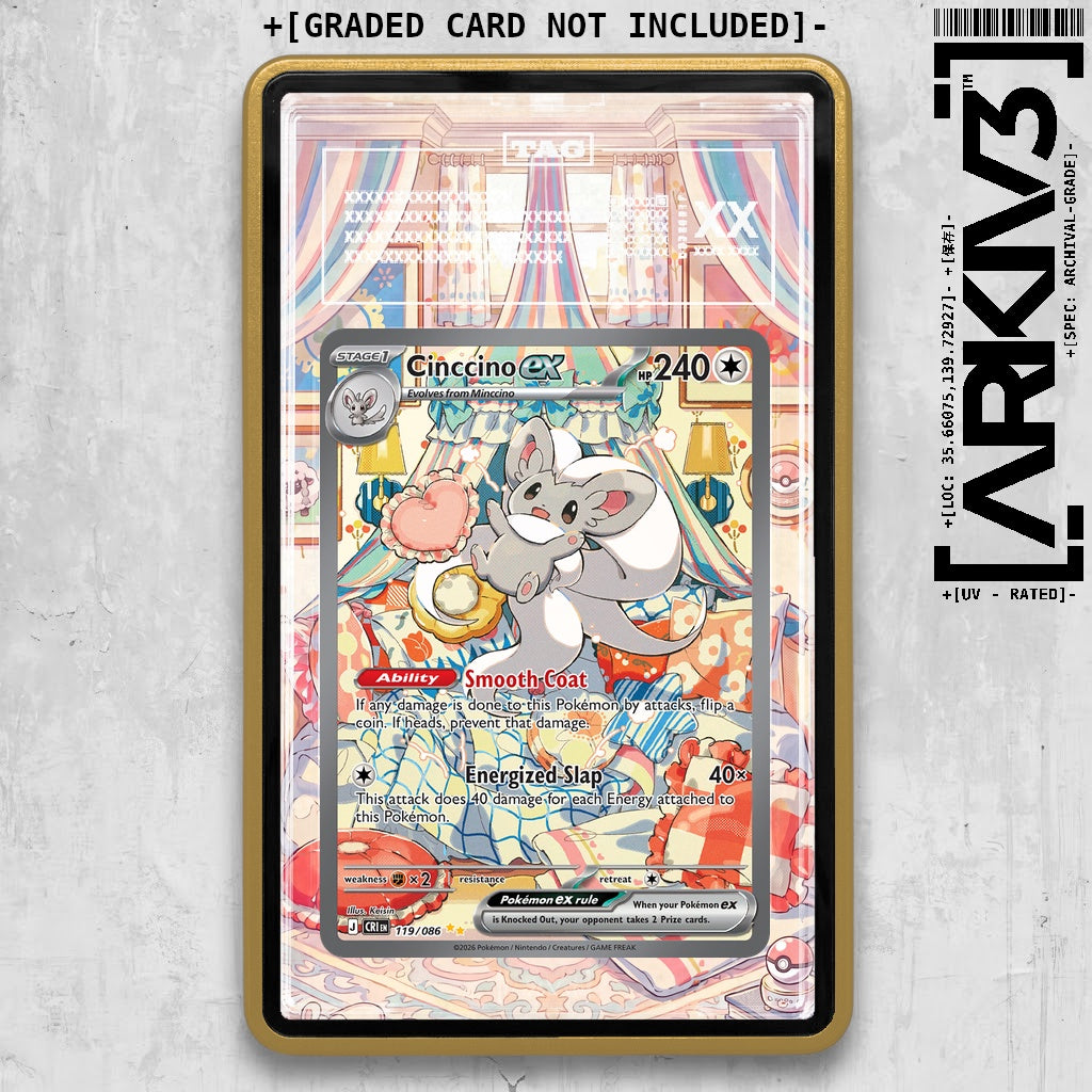 ARKIV3 TAG graded front - Gold