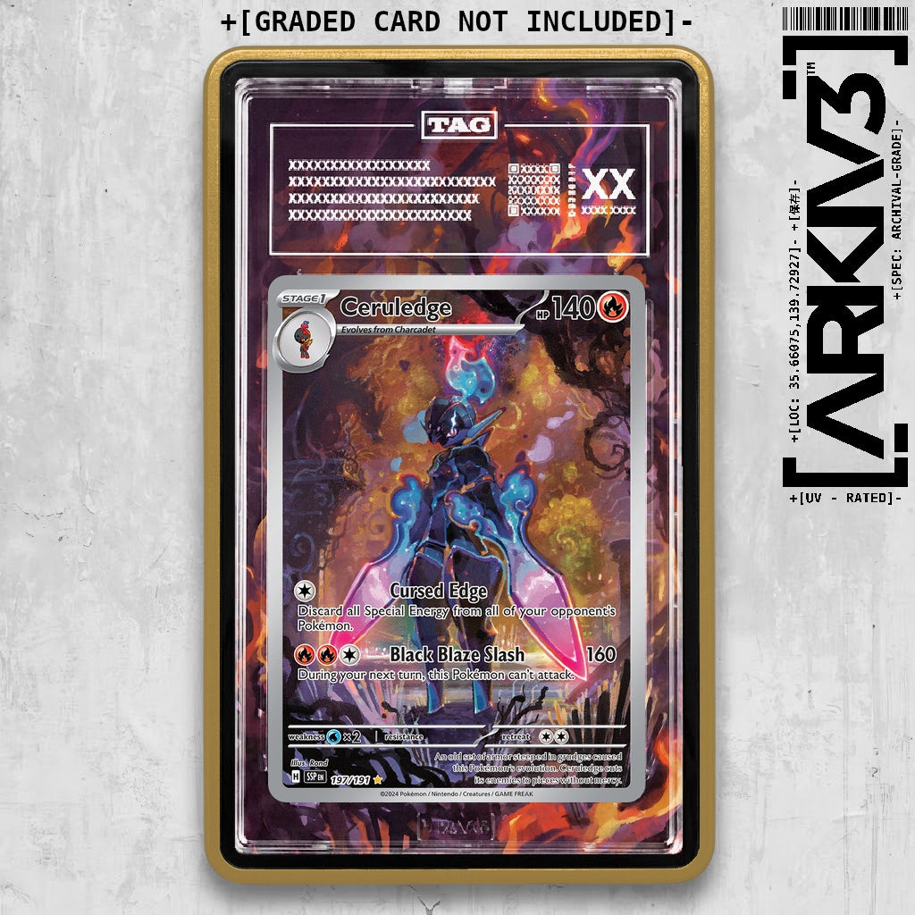 ARKIV3 TAG graded front - Gold