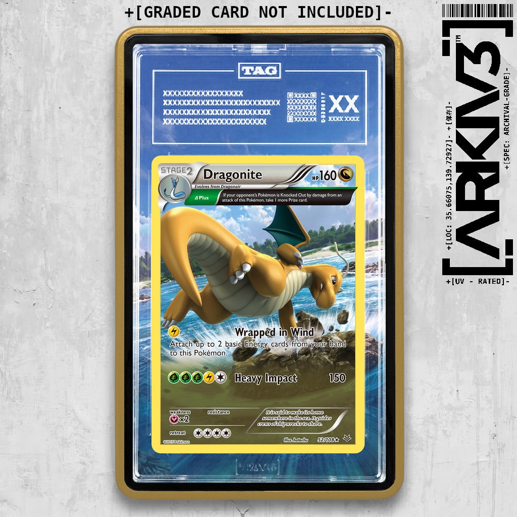 ARKIV3 TAG graded front - Gold