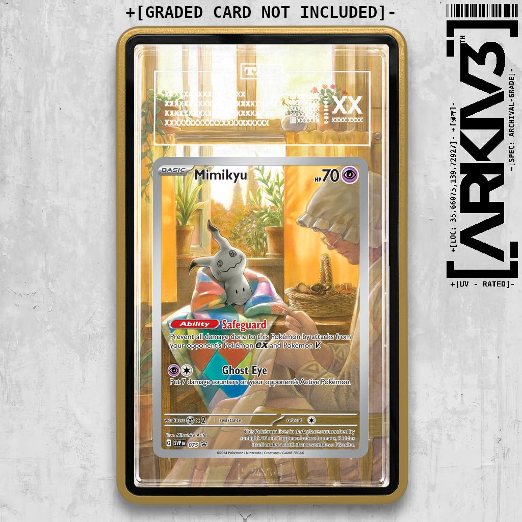 ARKIV3 TAG graded front - Gold