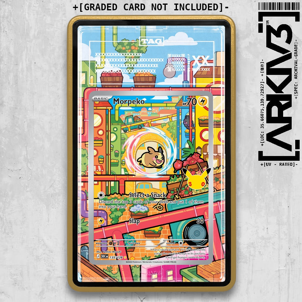 ARKIV3 TAG graded front - Gold