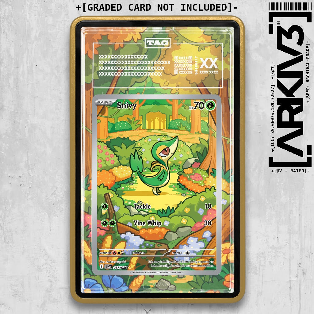 ARKIV3 TAG graded front - Gold