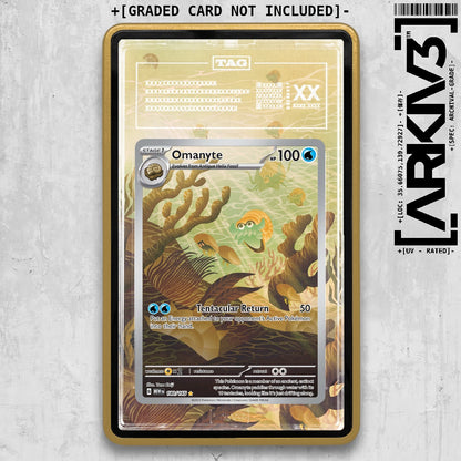 ARKIV3 TAG graded front - Gold