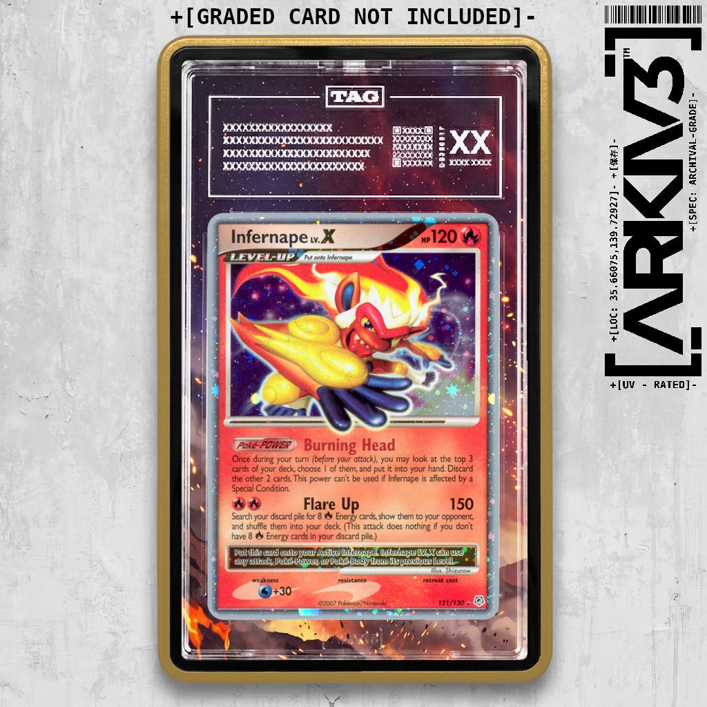 ARKIV3 TAG graded front - Gold