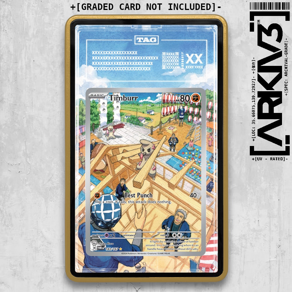 ARKIV3 TAG graded front - Gold