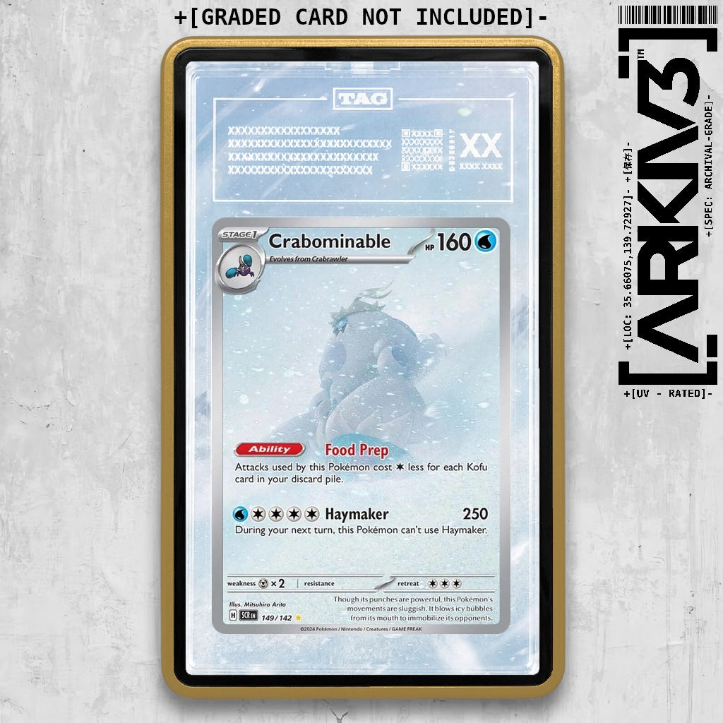 ARKIV3 TAG graded front - Gold