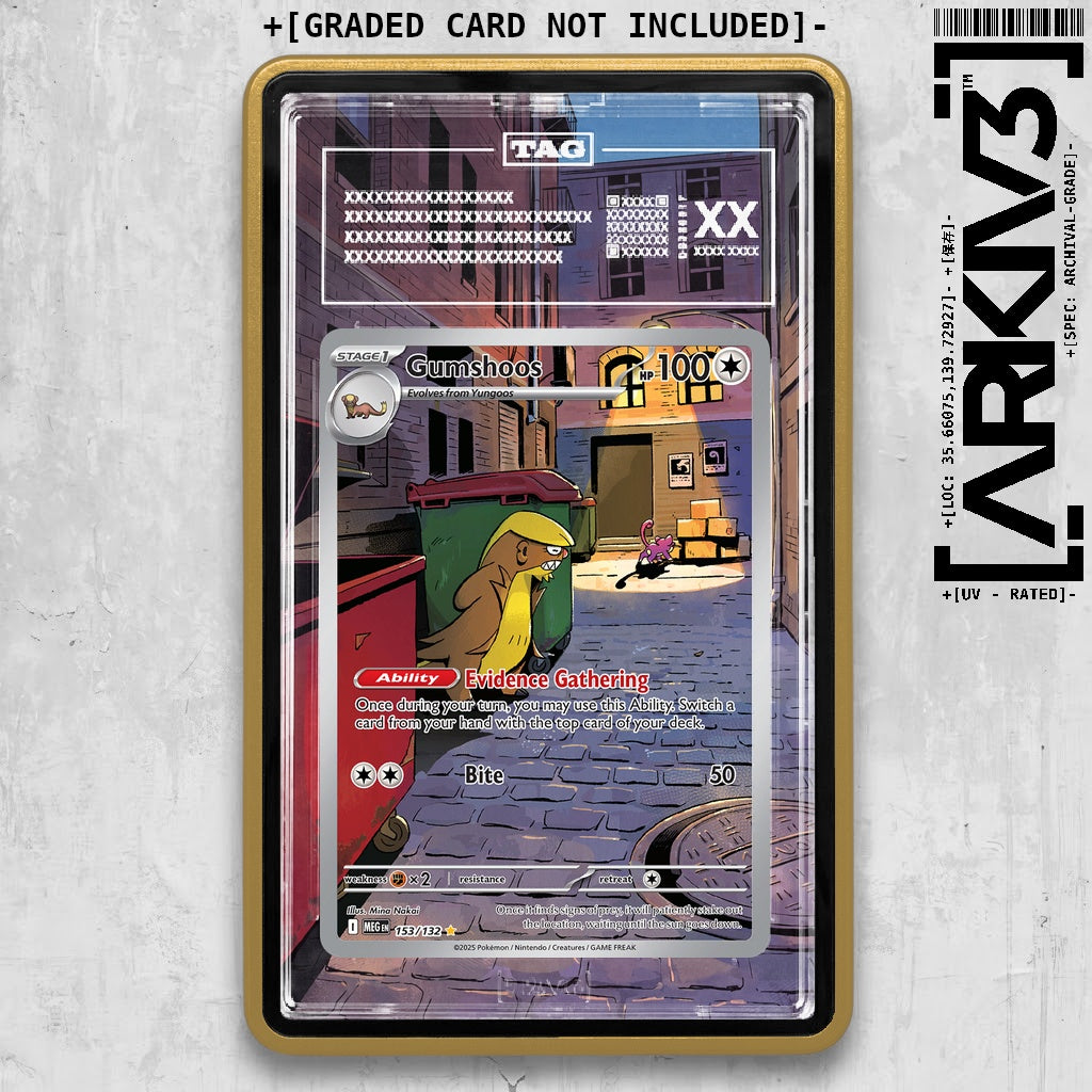 ARKIV3 TAG graded front - Gold
