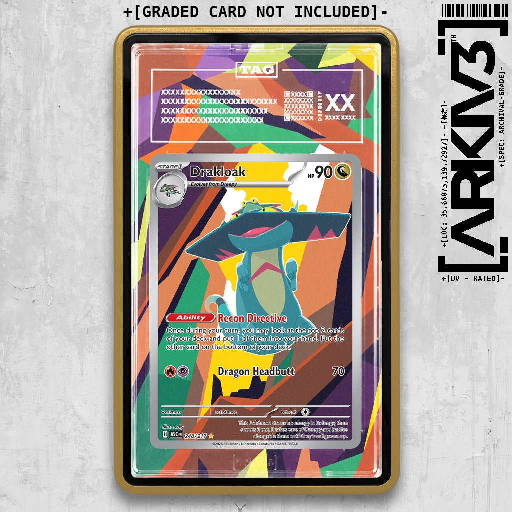 ARKIV3 TAG graded front - Gold