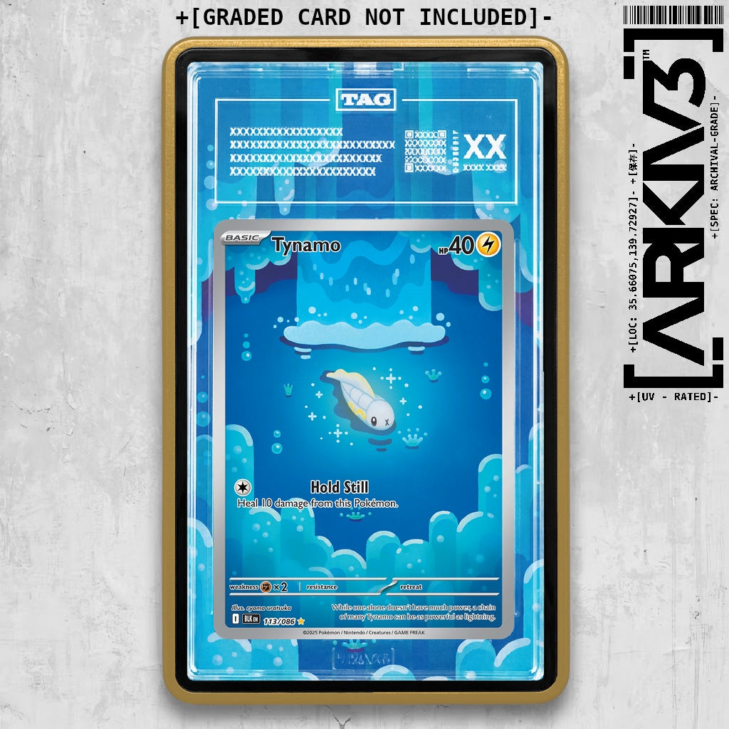 ARKIV3 TAG graded front - Gold