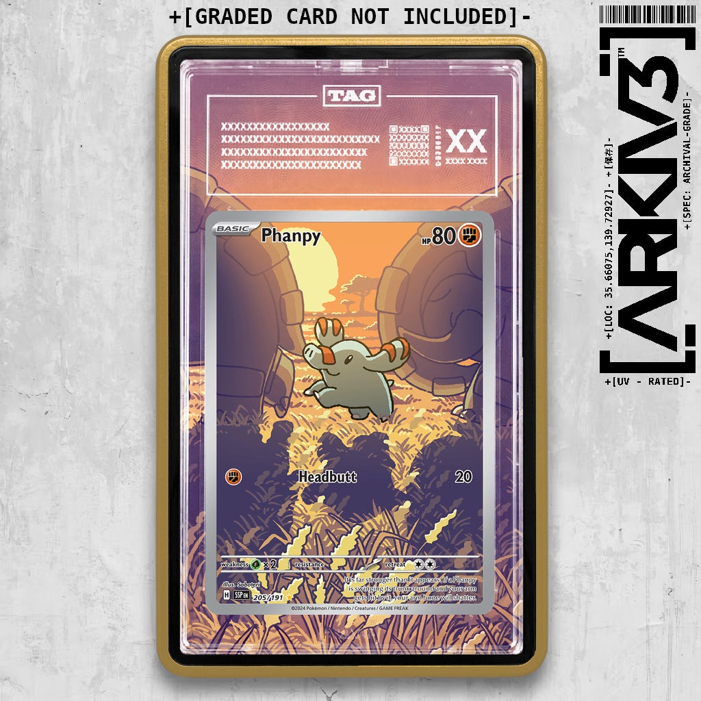 ARKIV3 TAG graded front - Gold