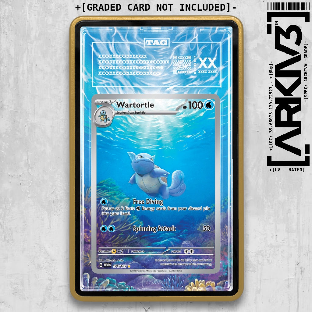 ARKIV3 TAG graded front - Gold