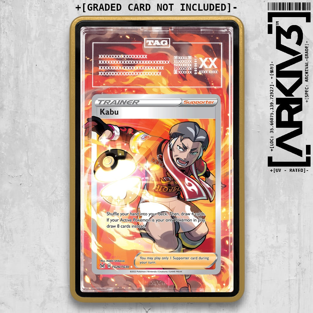 ARKIV3 TAG graded front - Gold