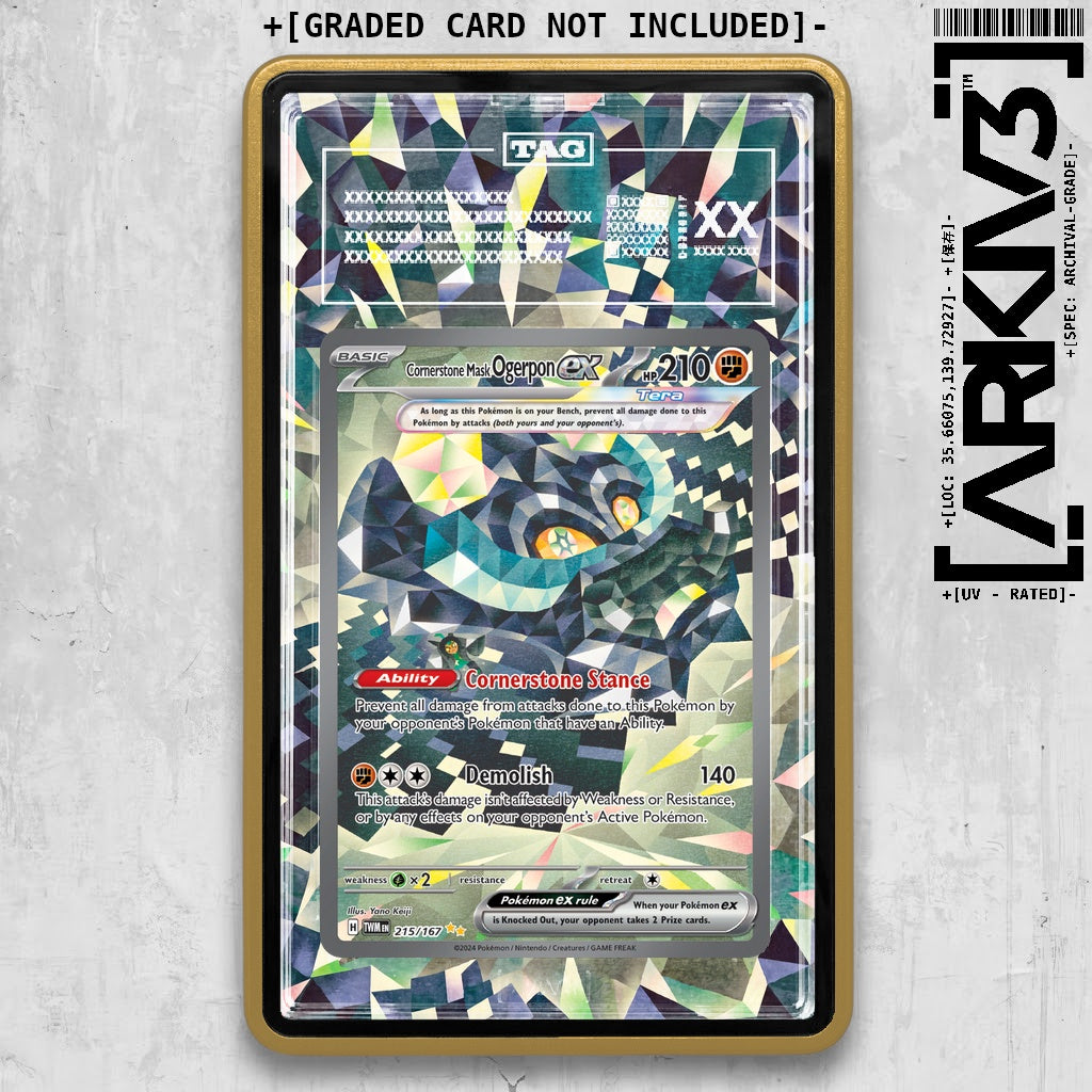 ARKIV3 TAG graded front - Gold