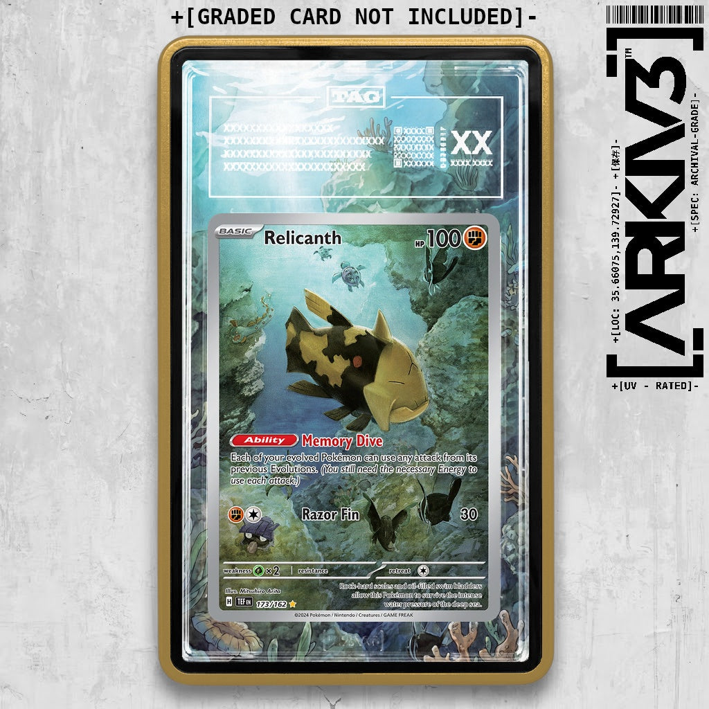 ARKIV3 TAG graded front - Gold