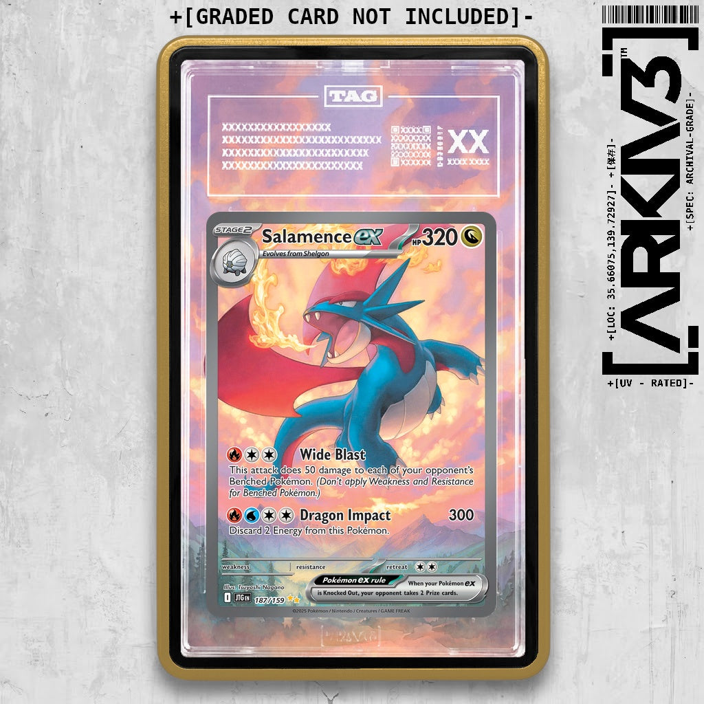 ARKIV3 TAG graded front - Gold
