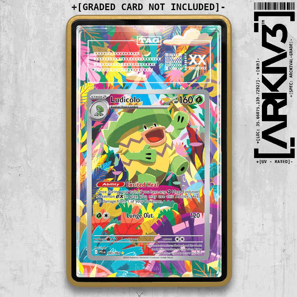 ARKIV3 TAG graded front - Gold