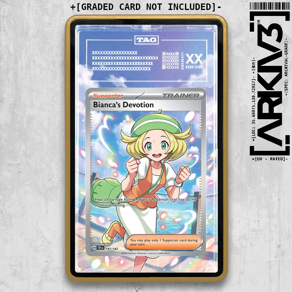 ARKIV3 TAG graded front - Gold
