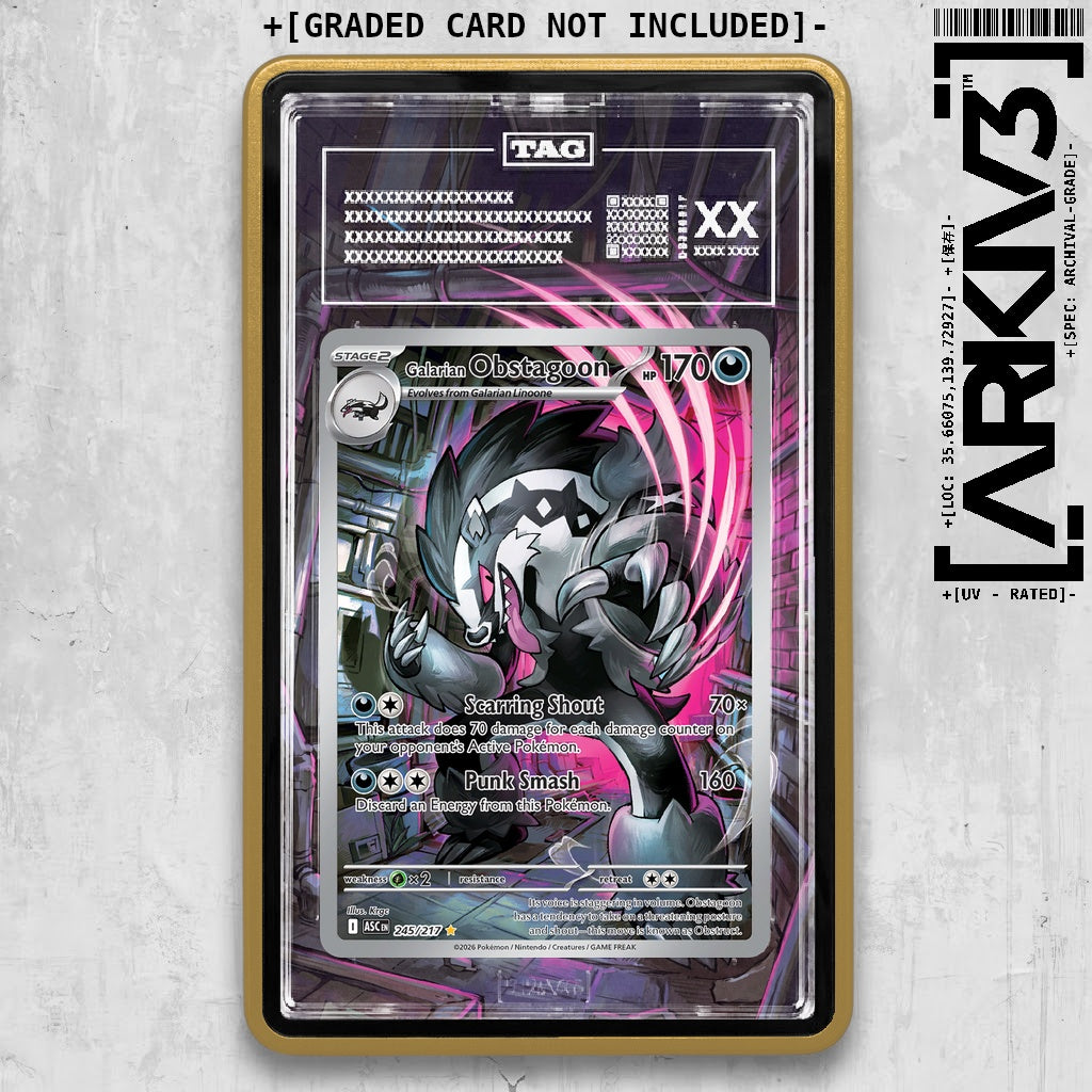 ARKIV3 TAG graded front - Gold