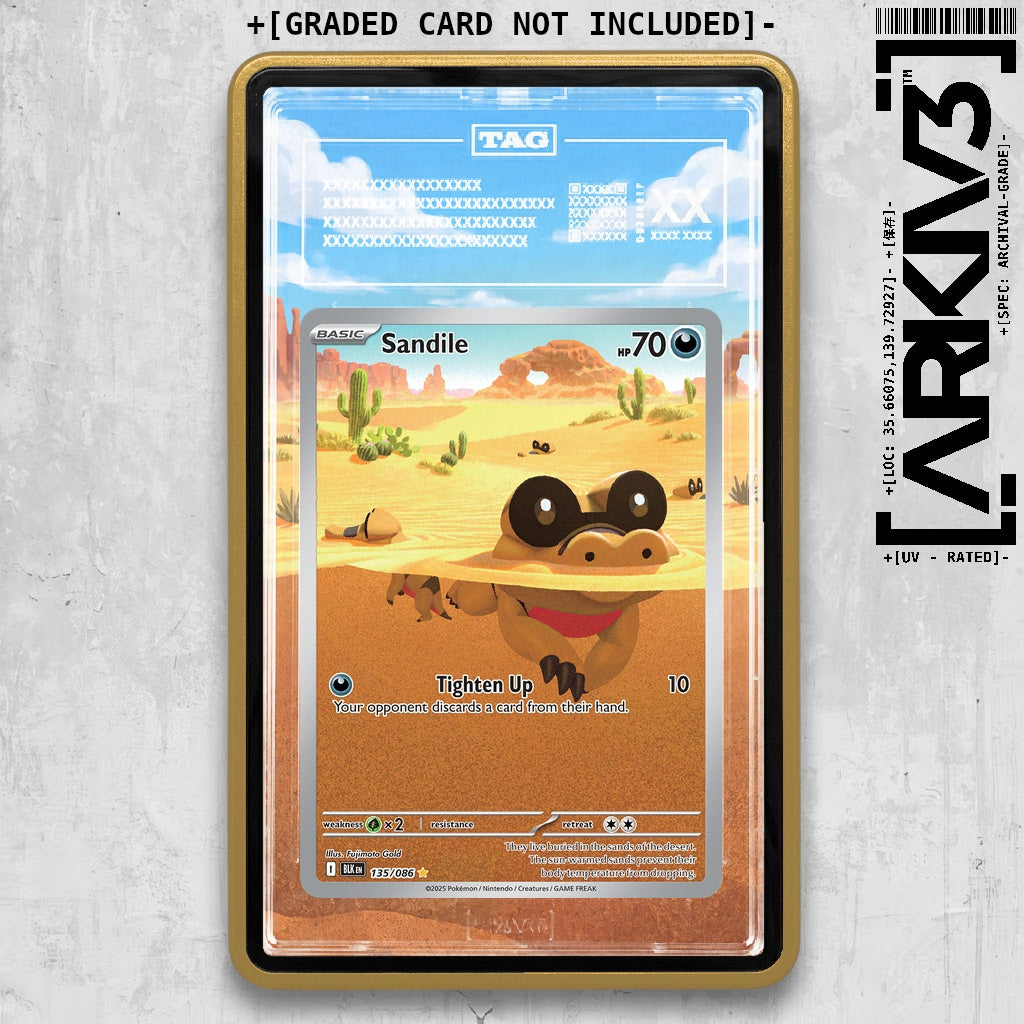 ARKIV3 TAG graded front - Gold