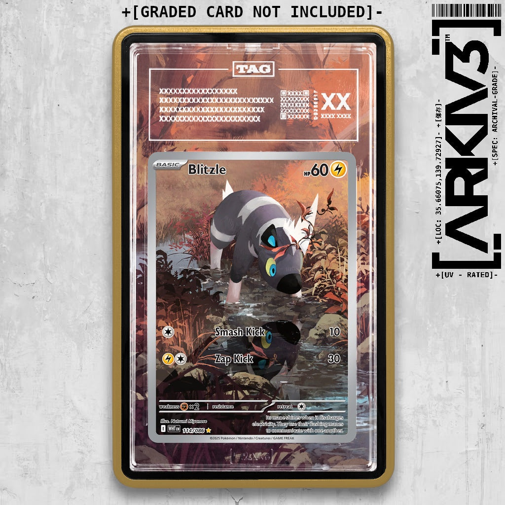 ARKIV3 TAG graded front - Gold