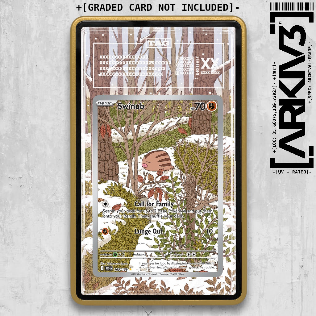 ARKIV3 TAG graded front - Gold