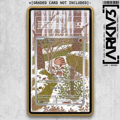 ARKIV3 TAG graded front - Gold